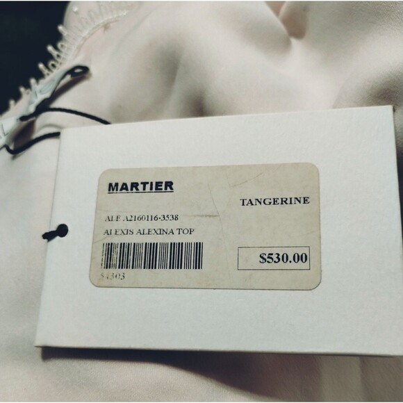 Dramatic Peplum Regency Style Size M Tangerine Embroidery Castle Milkmaid Eyelet - Picture 12 of 12